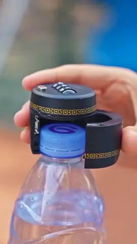 Bottle cap combination lock#CapCut #houseware #houseoftiktok #householditems #fyp #foryou #kitchenware #tools #lock 