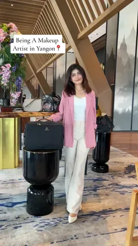 Elegant Makeup+Hair styling at 📍Wyndham Grand Hotel Yangon.💄 For bookings: Contact following Ph no. 09 455 505 970 or Vb! ✨ #makeup #makeupartist #yamin #graduationmakeup #douyinmakeup #makeuphacks #makeupclass 