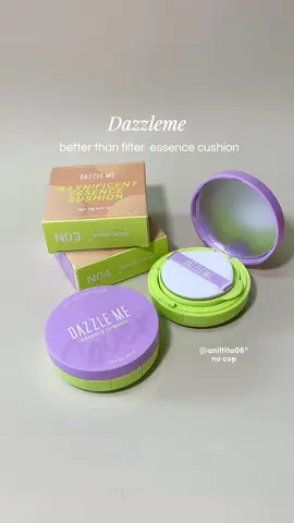 คุชชั่นราคานักเรียน ปกปิดดีมาก ไม่ต้องง้อฟิวเตอร์แล้ว แพ็คเกจน่ารัก💚💜✨☁️#คุชชั่น #งานผิวแดซเซิลมี #dazzlemeth #dazzlemeessencecushion #dazzlemebeauty #dazzlemebtf #betterthanfilter #รีวิวบิวตี้ 