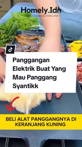 Suka barbequean tapi ga suka ribet, nah ini jawabannya alat panggang elektrik dari goto ini cocok buat kamu, cek alat panggangnya di keranjang kuning  #alatpanggang #panggangan #grill #pangganganportable 