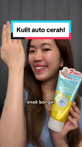 WAJIB PUNYA! Kulit auto cerah pakai Hanasui brightening body serum @Hanasui Official , wanginya juga enak banget gaperlu pakai parfum lagi! 😍✨