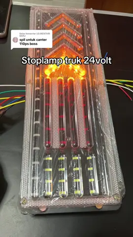 Membalas @UD.MENTARI BARU stoplamp truk 24volt #led #lampuled #stoplamp #stop #rem #stoplamprunning 
