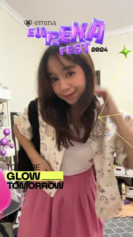 GUYYSS! Don’t forget to join the EUREKA FEST 2024 bareng aku! Tgl 12-14 Juli 2024 Bakal ada immersive instalations, music perform by HIVI, Reality Club, Salma Salsabil, Bilal, Idgitaf & Neona😍 So let’s buy the tickets, or check @Emina Store for more information!  See you🫶🏻 #EurekaFest2024 #EminaEurekaFest #ToMoreGlowTomorrow