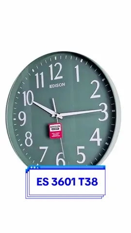 Yang cari ukuran besar kita ada model ini #jamedison #jamdindingedison #jam #jamdinding #jamdindingesthetic #jamdindingunik #promoguncang77 #fyp 