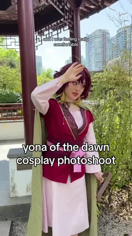yona of the dawn cosplay photoshoot vlog #yonacosplay #yonaofthedawn #akatsukinoyona #cosplayphotography #cosplaymakeup #chinesemakeup #douyinmakeup 