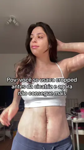 Espero um dia conseguir sair e mostrar essa cicatriz que me deu a vida novamente ❤️ #vida #cicatrizes #cicatriz #minhacicatriz #laparotomia #laparotomiaexploratoria #autoestima #insegurança 