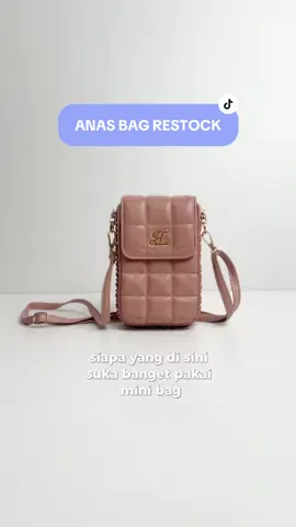 Pecinta mini bag mana suaranya! Anas Bag sudah restock!💕👀😻 #jimshoney #tasjimshoney #minibag 