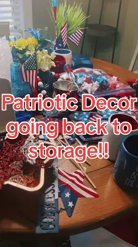 Are we doing a summer theme? Lemonade or strawberries? Need ideas!! #homedecor #decoratingideas #decorating #summervibes #patrioticdecor #redwhiteandblue #aesthetic #decor #summerdecor #hobbylobbyfinds 