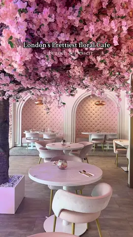 This beautiful brunch and dessert cafe is located in the heart of Wembley. 💕 @HAUTE DOLCI  The interiors are absolutely gorgeous with the floral walls all over. 🌺 The Pretty pink ambience is perfect for any celebrations, they have a private space to organise events too. 🫶🏻 📍Wembley ⭐️Overall 7/10 ☪️ Fully Halal  💶 ££-££ #brunch #floral #cafe #londonhotspots #dessert #breakfast #london #summervibes #bloom #beautifulcafe #halalfood #fyp #foryou 