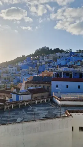 chefchaouen sunset 💙 #chefchaouen #morocco #northmorocco #mashallah #bluecity #vacation #marokko #citytrip 