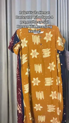 Daster adem buat sehari” dirumah besti langsung klik keranjang kuning😻🔥 #fyp #daster #dasterviral #dasterkekinian #dastermurah #dasterbusui #dasterrayon #dasterdapat4pcs #viral 