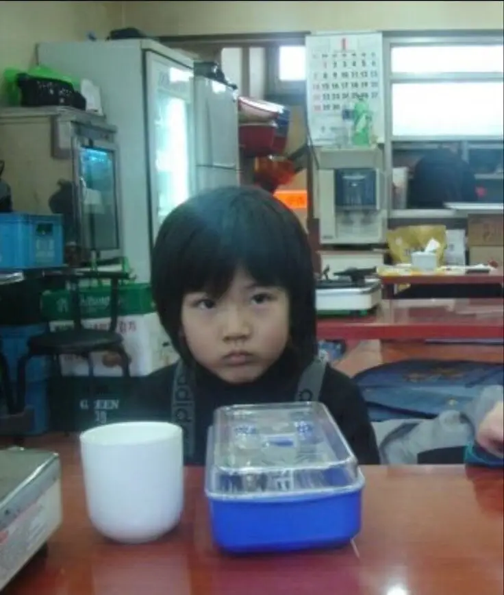 TREASUREジュンギュの幼少期写真 キムジュンギュ #treasure #キムジュンギュ