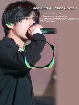 Allah Allah 😁 tiryakiniiiiiiimmmmm biraz gecikti ama kusura bakma ❤️ @Xeyransamuradova #taehyung #taehyungaivoice #taehyungaivoicetturkish #tiryakinim 