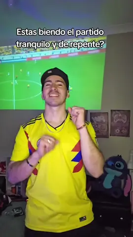 cuando estas tranquilo viendo el partido y el vecino venezolano apoyando el partido #colombia #fulbol 