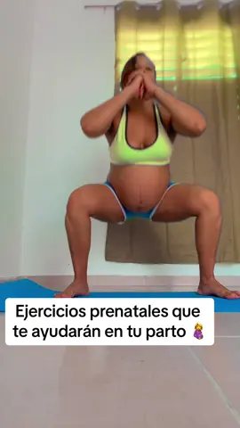 #ejerciciosprenatales #motivation #moms #babyonboard #prenatalyoga 