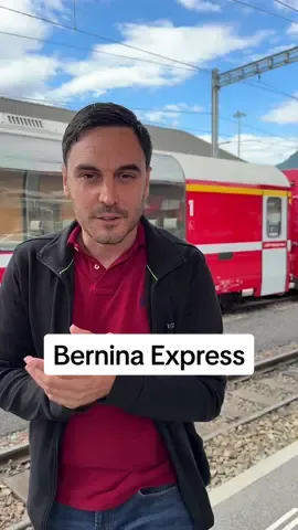 Riding the most beautiful train in the World! Italy to Switzerland on the Bernina Express 🚂 