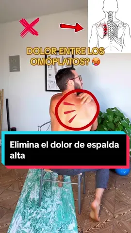 Si tienes dolor entre los omoplatos, dolor de espalda alta o dorsalgia, este ejercicio no puede faltar en tu rutina de ejercicios diaria. Gracias a este movimiento conseguirás fomentar la irrigación sanguínea en tu musculatura, interescapular y movilizar tus vértebras torácicas con el fin de rehidratarlas y mejorar tu movilidad dorsal. Dos factores claves a la hora de abordar el dolor de espalda alta y otros síntomas asociados. Realízalo de manera constante y diaria. Recomiéndale este ejercicio a tu familiares para cuidar de su salud.  ##pablopilatesreal##dorsalgia##dolordeespalda##dolordeespaldaalta##backpain##estiramiento##backpainrelief##osteopatia##yoga##consejossaludables##Fitness##saludintegral
