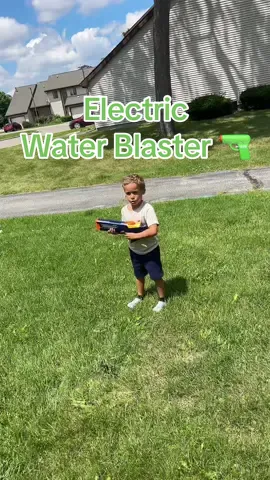 & it lights up at night! So cool.  #foryou #fyp #fy #watergun #lightup #watertoys #kidstoys 