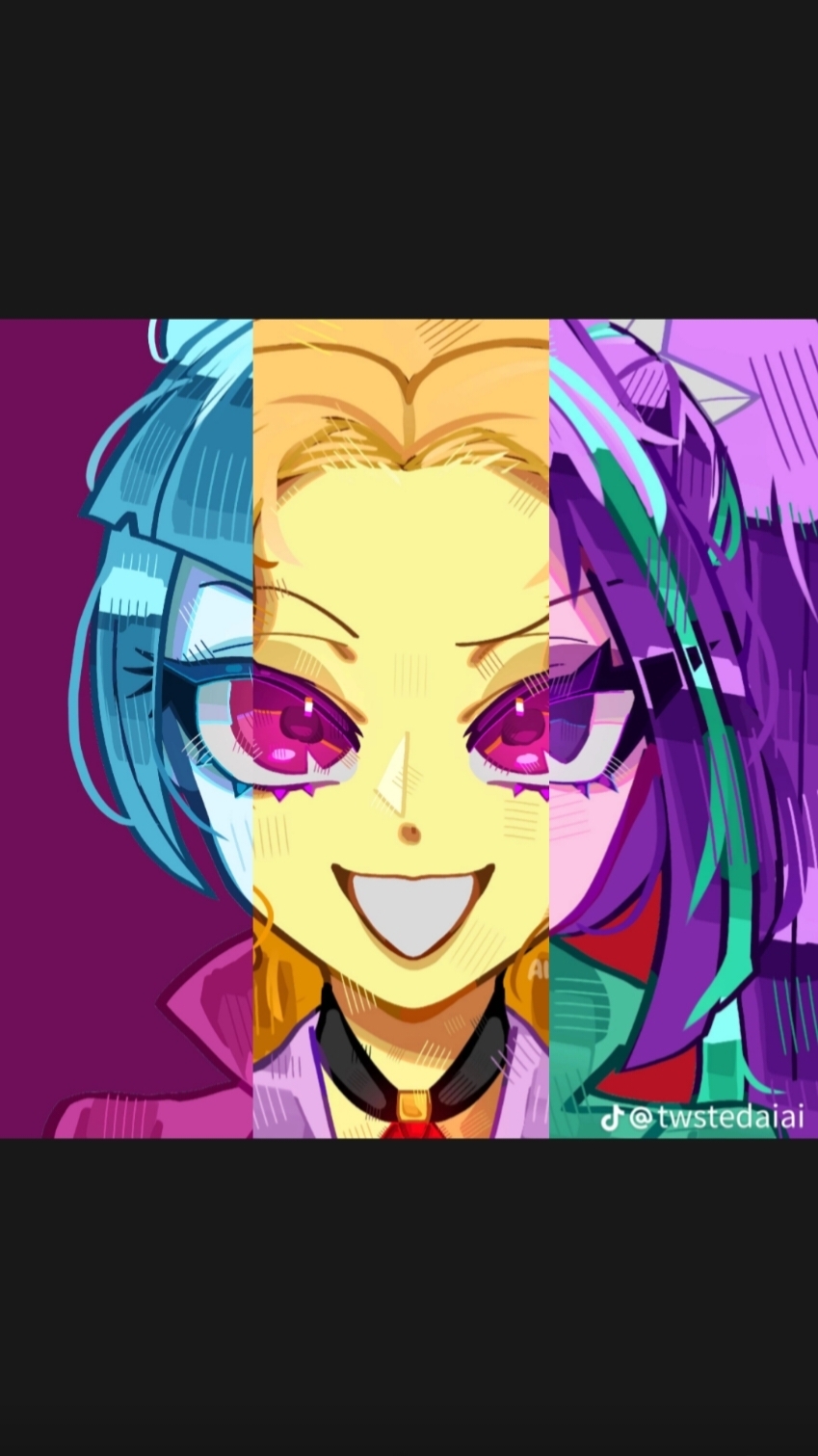Thank you for the 417 followers!!💞🤧 Assemble your trios and choose your Dazzlings!! Who are you in your trio? #SONATADUSK💙  #ARIABLAZE💜  #ADAGIODAZZLE💛  Edit cover: @🍉 aiai..  #dazzlings #viral #foryou #dazz9w9edit #edit #fyp #CapCut 