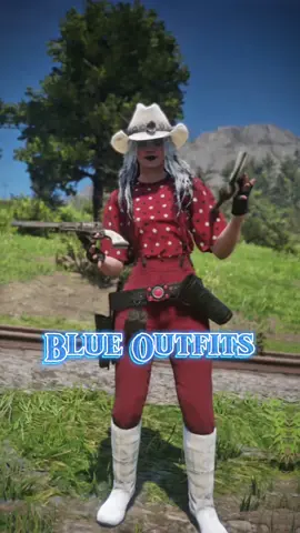 I love these 😩 blue is so gooood  #rdo #reddeadonline #reddeadonlineoutfit #rdr2 #rdr2clips #reddeadredemption2 #rdocharacter #outfitdump #rdr2horses #reddeadredemption2online #redeadonline 