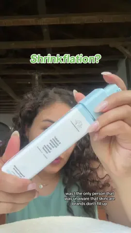 I only started buying expensive skin care last year, and this is something I noticed with a couple of brands. Is this normal, im still new to this? 😭 #skincareroutine #drunkelephant #shrinkflation 