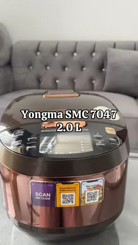 Warna cokelat ini cakep bgt ga boong, mewah! #magiccom #yongma #yongmamagiccom #yongmasmc7047 #fypシ #racuntiktok #tiktok 