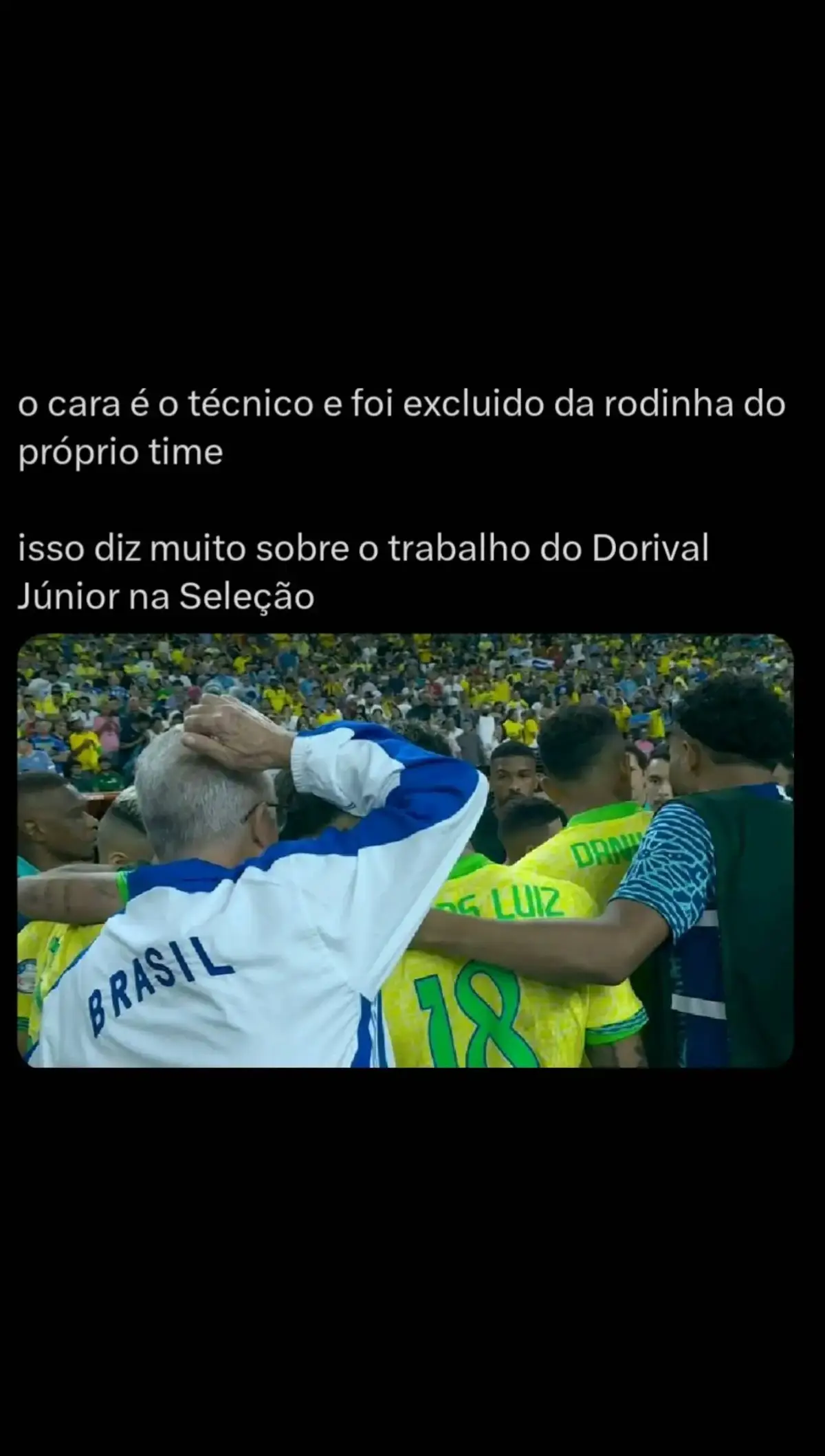decadência  #seleçaobrasileira 