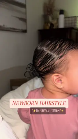 These baby claw clips crack me up! They are too cute!!! (dont worry I didnt leave her hair like this)  #newborn #babyhairtutorial #babyhairstyle #baby #creatorsearchinsights #mom #sahm #hairstyle #infant #cutebaby #adorable #babiesoftiktok 
