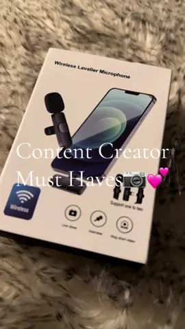 Content Creator Must Haves📷💕