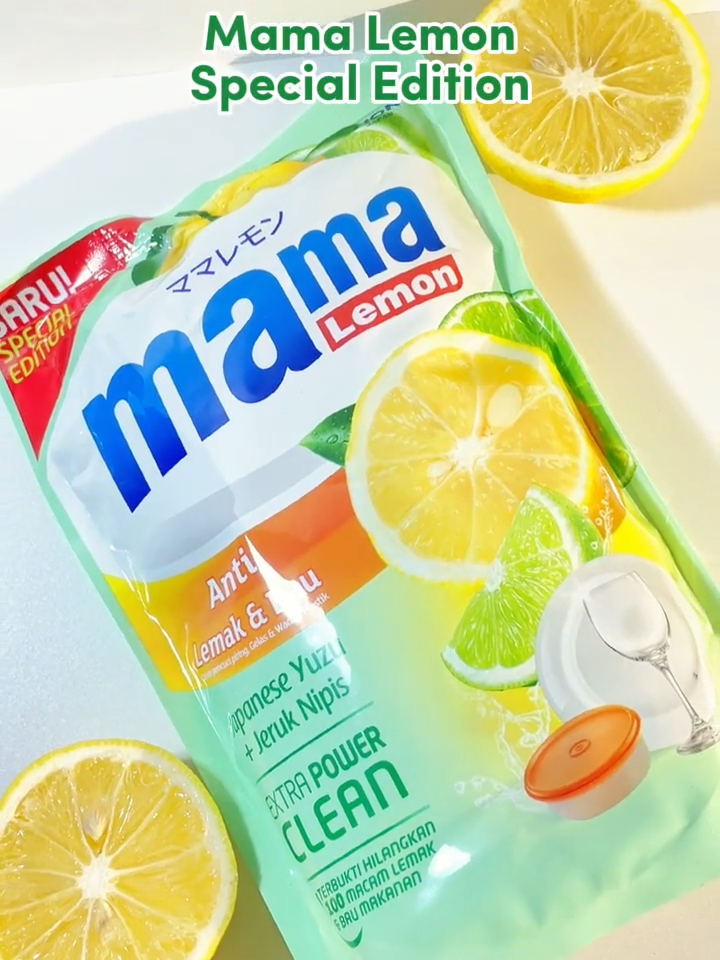 MAMA Lemon kini hadir dengan produk Special Edition yaitu Japanese Yuzu + Jeruk Nipis yang memberikan calming sensation dari yuzu dan lime 🍋 🫧 #moodboost #metime #mamalemon #cucipiring #SahabatMAMA #calming