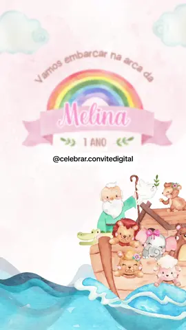 Convite Arca de Noé  Contato na bio ❤️ - #conviteanimado #arcadenoe #convitearcadenoe #festaarcadenoe #decoracaodefesta #festainfantil #convite #invitation #invitacion #convitespersonalizados #deus #fy #fyp 