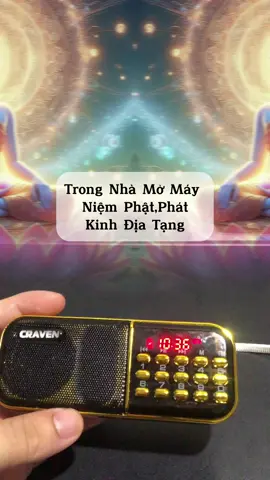 Trong Nhà Mở Máy  Niệm Phật,Phát Kinh Địa Tạng.#lienhoatambao