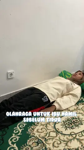 Sebelum tidur bisa lakukan gerakan kecil ini ya bunda biar dapat kualitas tidur yang baik dan bagus buat kandungan🥰 #ibuhamil #ibuhamilmuda #ibuhamilsehat #yogahamil #ekstrakikankutuk #senamhamil 