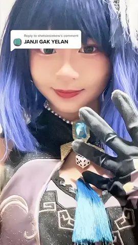 SC : harleyyooowww #cosplayer #dance #GenshinImpact #yelan #ketek #armpit 