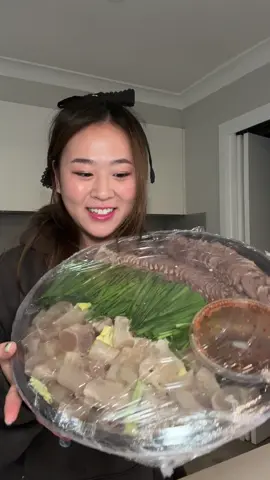 Oh I love being Korean #koreanfood #jinyandfood 