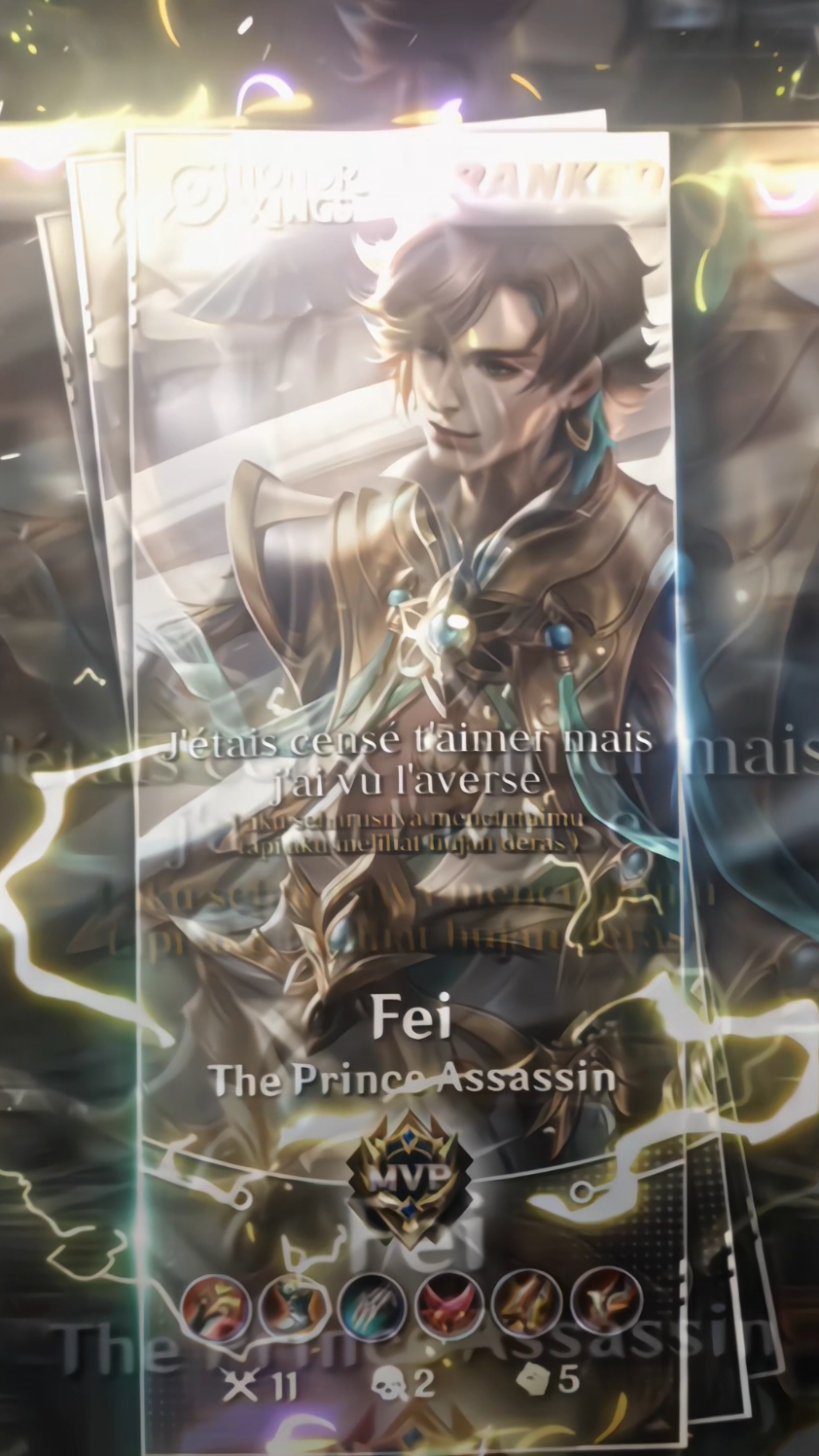 Fei the prince of assassin #hokcreatorid #honorofkings #honorofkingsindonesia #hok #honorofkingsglobal @Honor of Kings Indonesia @Honor of Kings @HOK Creator ID 