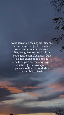 Que seja uma semana abençoada ✨🙏🏻🤍 #bomdia #frasedodia#versiculosbiblico 