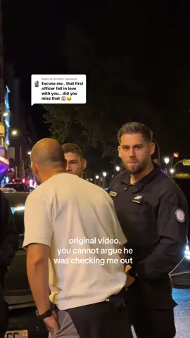 Replying to @Harriet original video! I folded with that look #hotpolice #policeman #hotpolice #sexypoliceman #parispolice #datinginyour20s 
