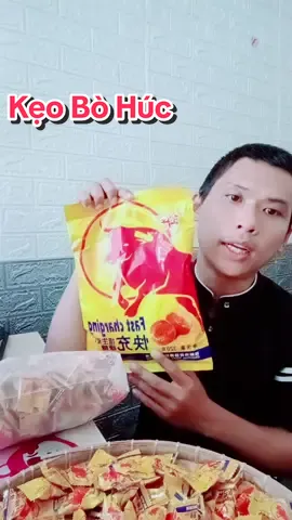 Kẹo Ngậm vị Bò húc đang được quan tâm và săn đón khá nhiều #monngonmoingay #ăncungtiktok #anvatpena #doanvat #keotanglucbohuc #keongambohuc #keobohuc #keo