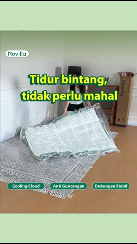 kasur dengan nilai terbaik, dipakai oleh selebriti!#kasur#tidur#tidurnyenyak#tidursehat#Novilla