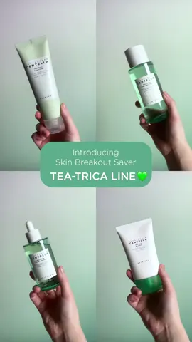 Tea Trica Line penyelamat dari kulit breakout ❤️‍🩹💚🍃 #SKIN1004 #SKIN1004ID #SKIN1004Indonesia #centella #acnesafe #acnetreatment #ampoule #skincare #skintok