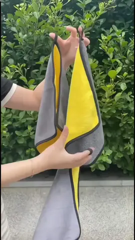 Special car washing towel, thickened and absorbent without shedding, no damage to car paint. Deep cleaning of interior#car wiping towel#absorbent towel#towel