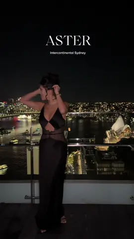 #astersydney #rooftopsydney #rooftopbar #intercontinentalsydney 