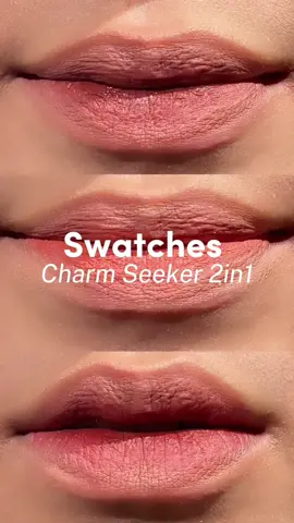 Swatches charm seeker 2in1💋 #Madamegie #charmseekermadamegie 