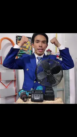 Bộ 1Pin Máy Khoan Elex 10Ly Kèm Quạt#xuhuong #dienmaydandung24h 