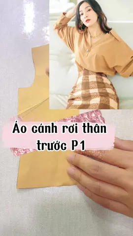 Áo cánh rơi thân trước P1 #huyendaycatmaylamrap #daycatmayonline #hocmay #xuhuong #thoitrang #rapquanao #huyendaycatmay #LearnOnTikTok 
