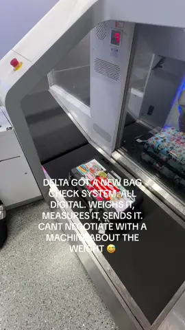 check in desk workers still have their jobs though so... #delta #deltaairlines #travel