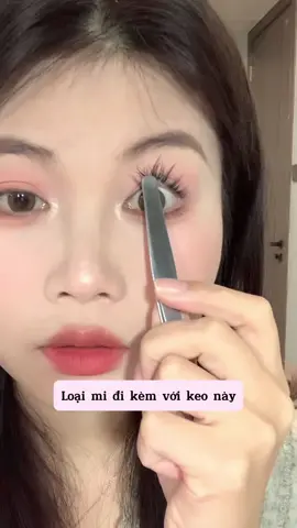 Siêu chi tiết mà không gắn được nữa cũng chịu lun á #makeup #migia #muchnice #eyelashes #migiacosankeo 