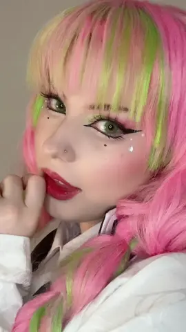 Love at first sight🫣  (Redid my videos iykyk) . #demonslayer #kimetsunoyaiba #kny #mitsurikanroji #mitsuri #mitsuricosplay #obamitsu #iguroxmitsuri #iguroobanai 