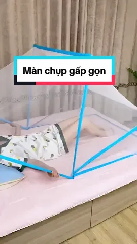 Đến mùa muỗi là phải sắm ngay chiếc màn chụp này để bảo vệ sức khoẻ cả nhà thui 🥰 #manchup #manchupgapgon #manchuptubung #foryou #xuhuong #muataitiktokshop #LearnOnTikTok #dodungtienich #dodungtrongnha #tienichgiadinh 